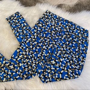 LuLaRoe one size bumble bee leggings